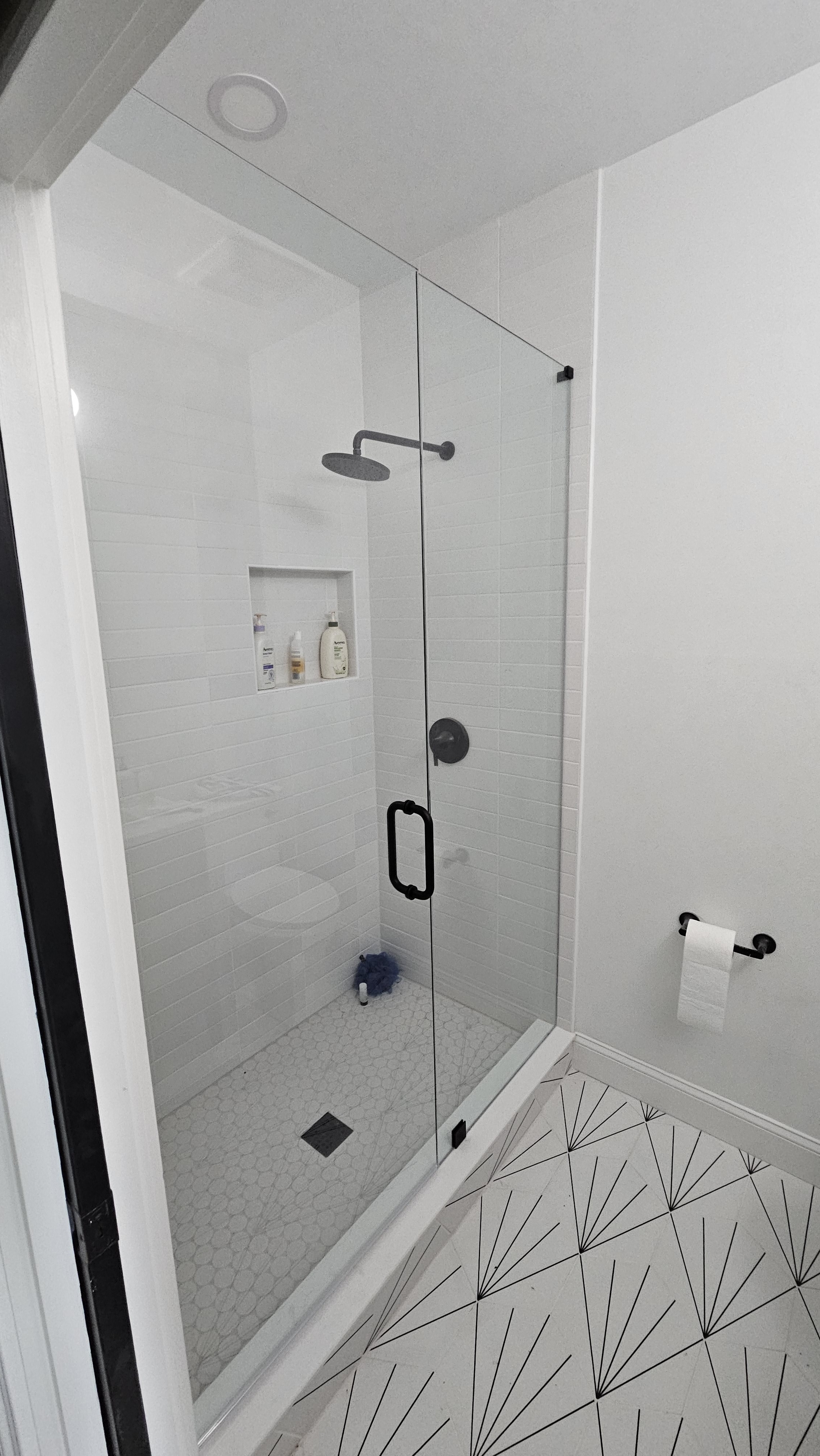 Custom mirror installation